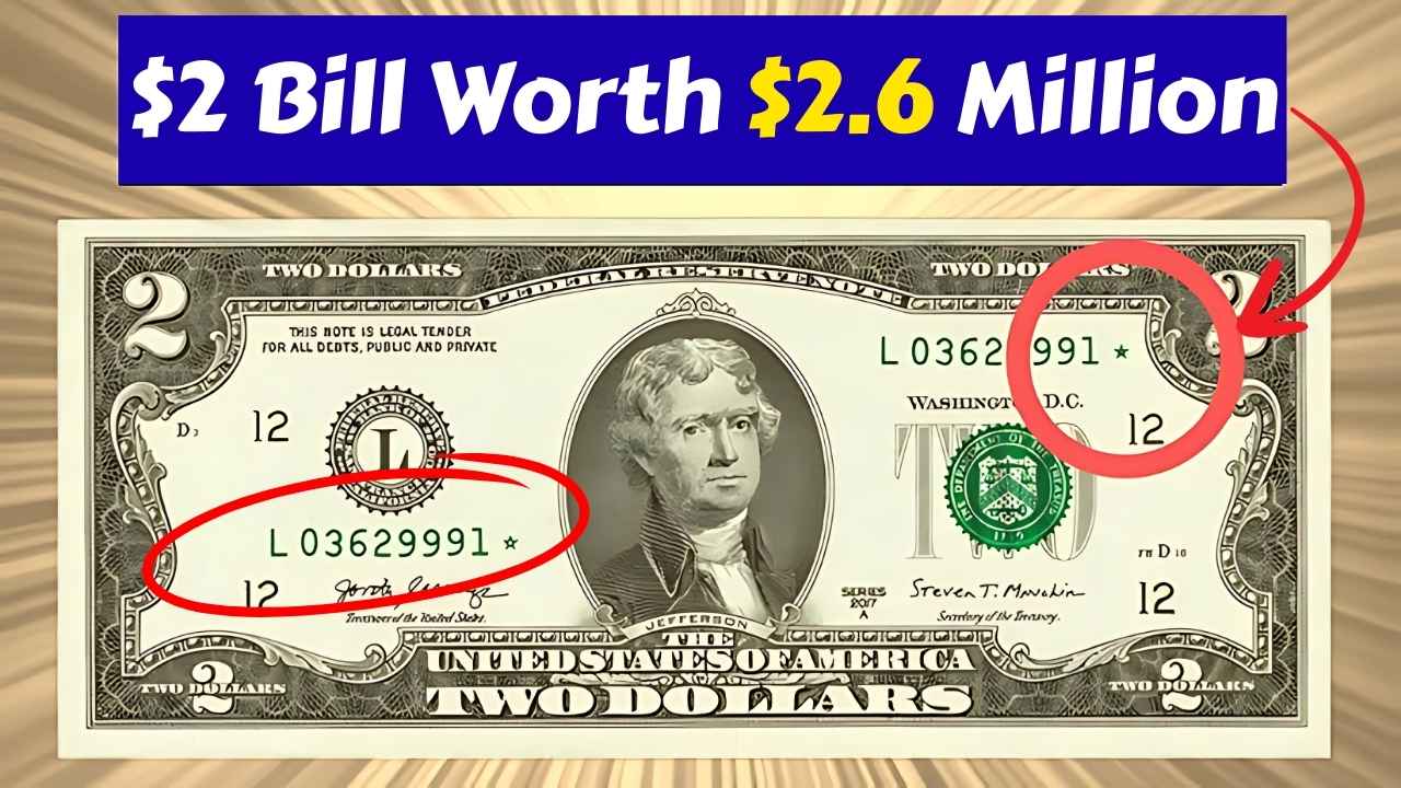 Check Your Wallet: Man Finds Rare $2 Bill Worth $2.6 Million in Gas Station Change