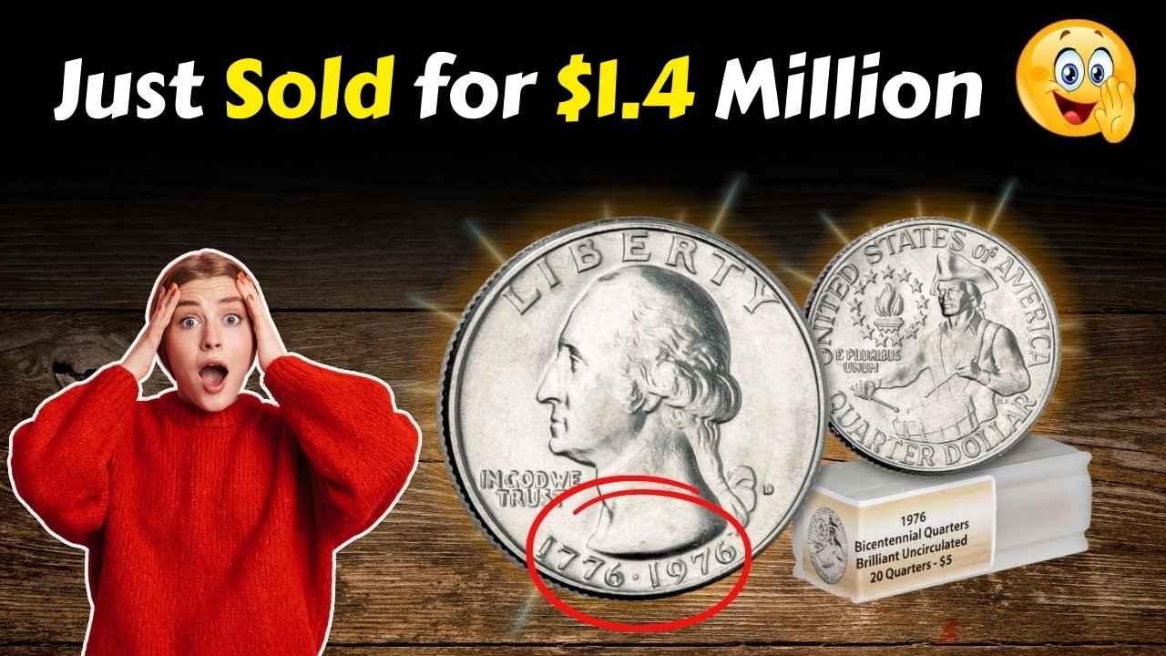 This Bicentennial Quarter Was Found in a Coin Jar: It Just Sold for $1.4 Million