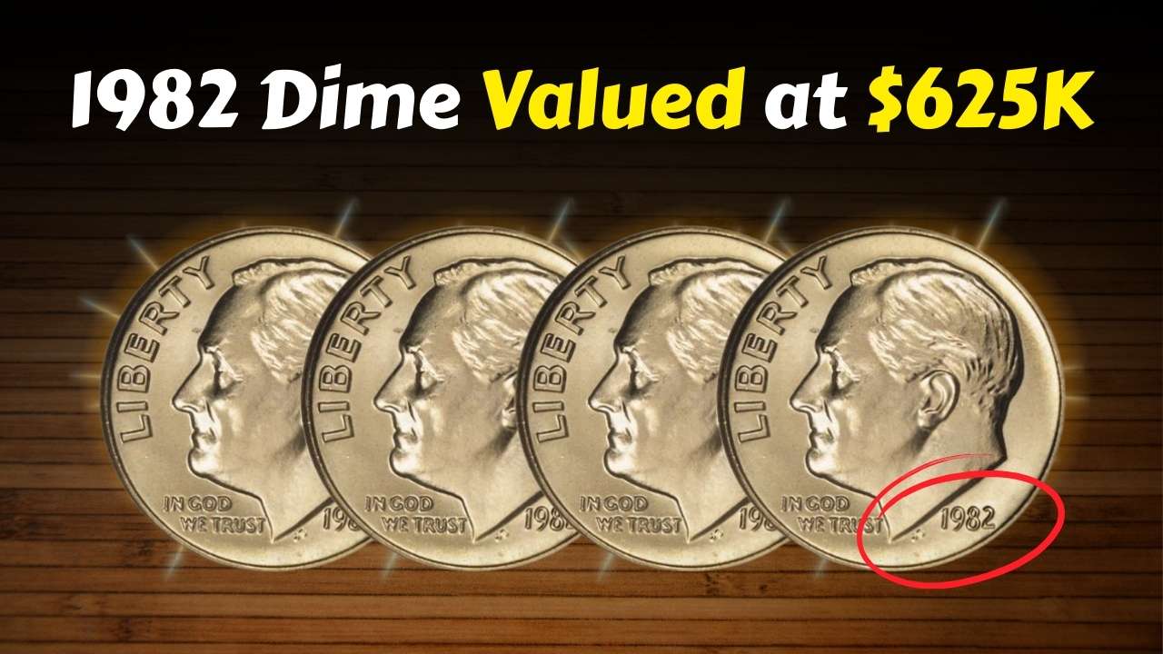 1982 Dime Discovered in Parking Lot Valued at $625K - Are You Sitting on a Fortune?