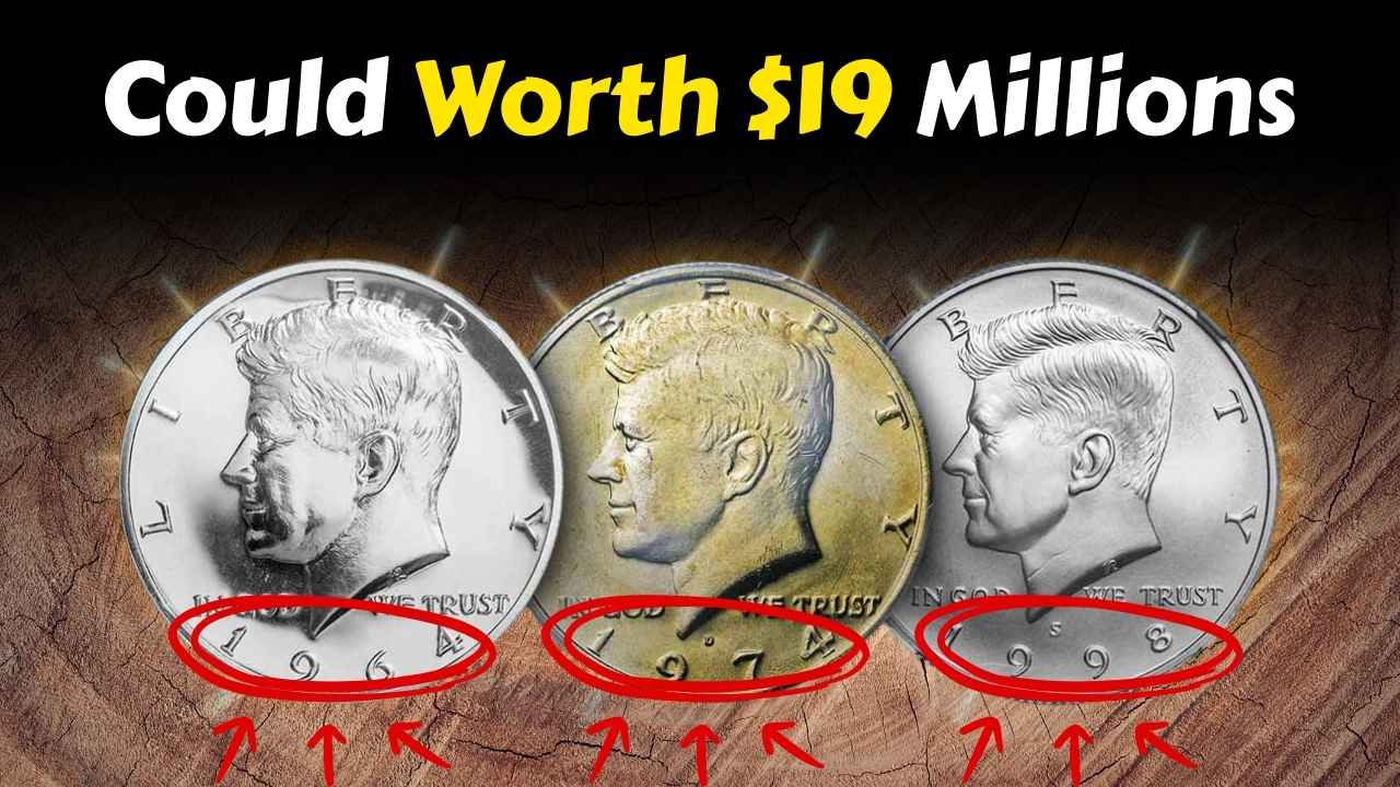 Rare 1964 Kennedy Half Dollar Worth $19 Millions - Still Found in Circulation!