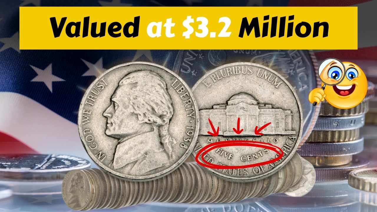 Rare Jefferson Nickel Valued at $3.2 Million — Check Your Pocket Change Today!