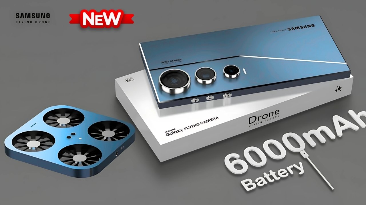 Samsung Drone Phone with 200MP Camera & Dimensity 9400 – The Future of Mobile Photography