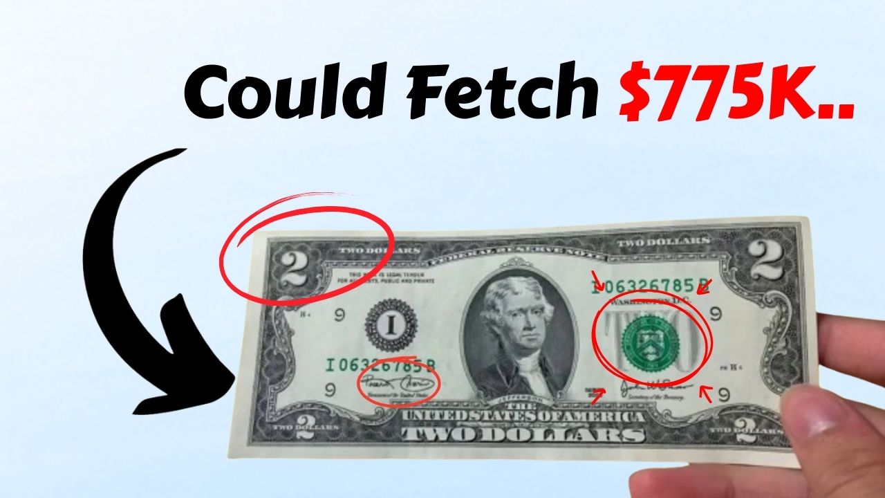 2003 $2 Bill With Perfect Ladder Serial Number Could Fetch $775K