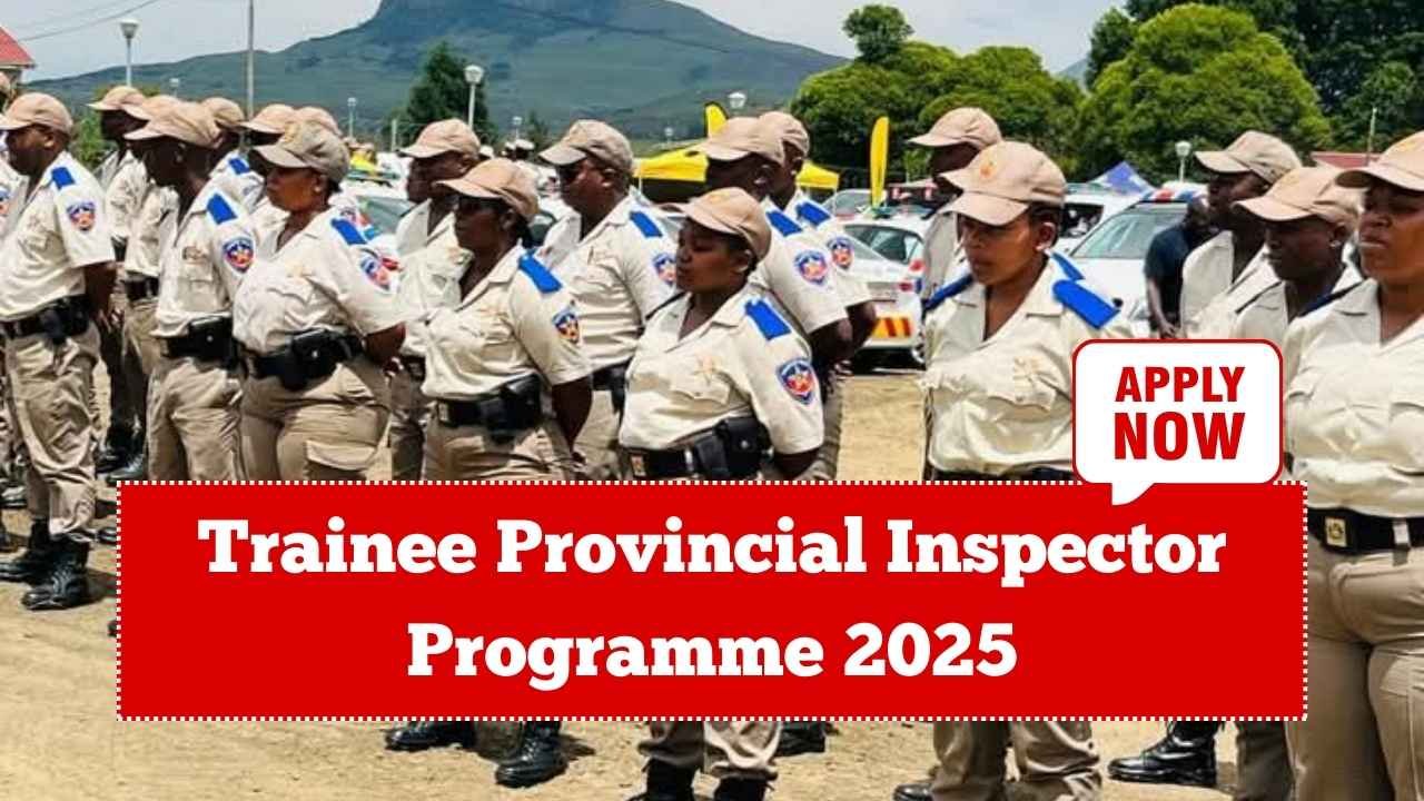 Trainee Provincial Inspector Programme 2025 – Apply Now for 200+ X200 Posts