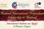 Thailand Scholarships 2026 | SA Undergraduate & Postgraduate Bursaries | Study Abroad Guide